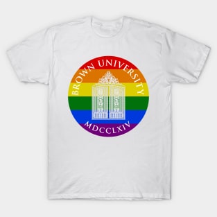 Brown University Pride Flag T-Shirt